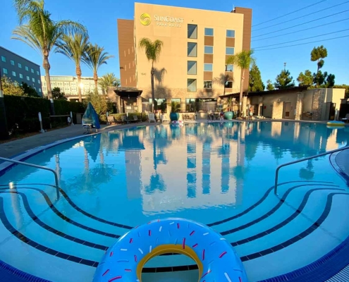 Suncoast Hilton Anaheim Pool
